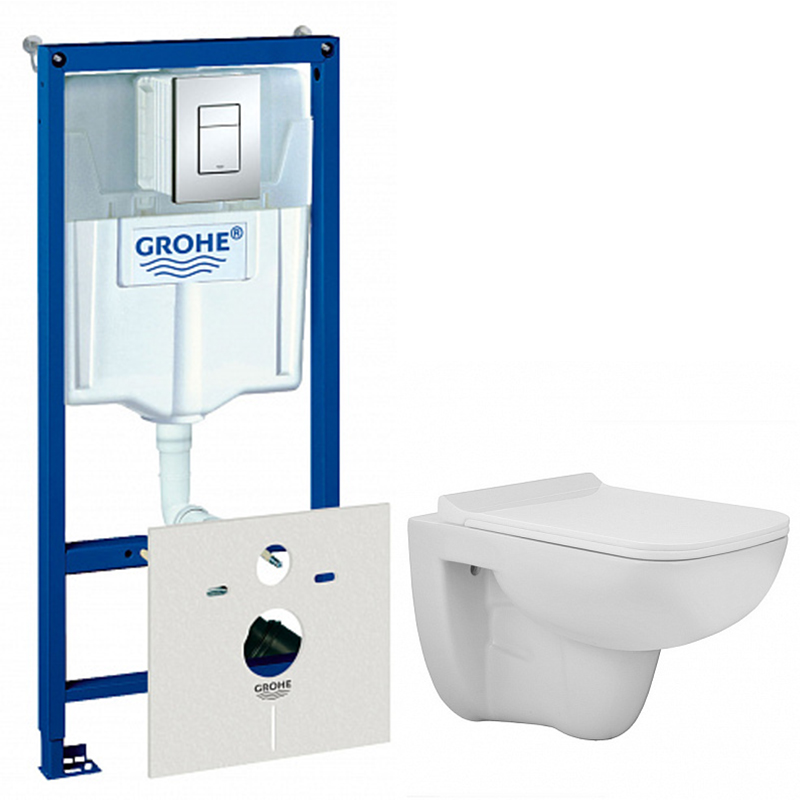 

Инсталляция Grohe Rapid SL 38775001 4 в 1, Florentine