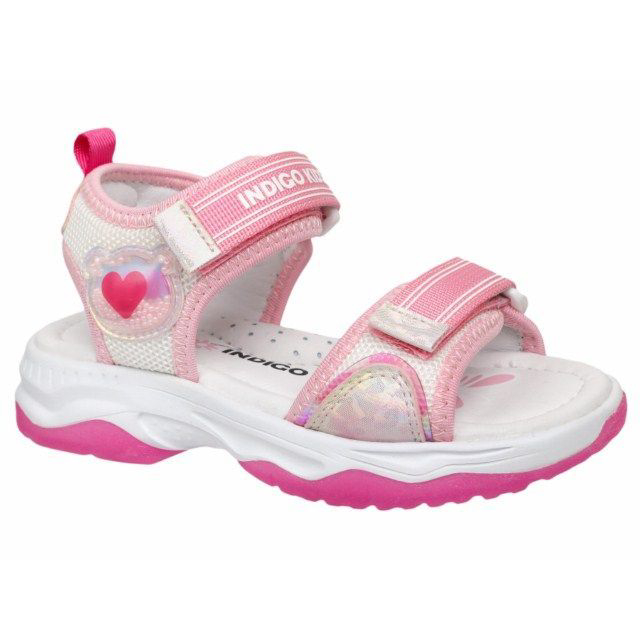 

Босоножки для девочек Indigo Kids 22-310C розовые 26 RU, Розовый, 22-310