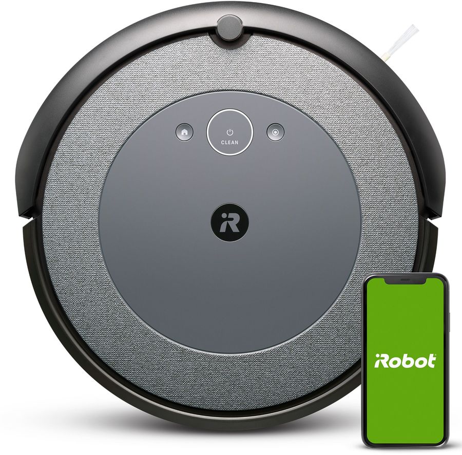 фото Робот-пылесос irobot i315840rnd серый, черный