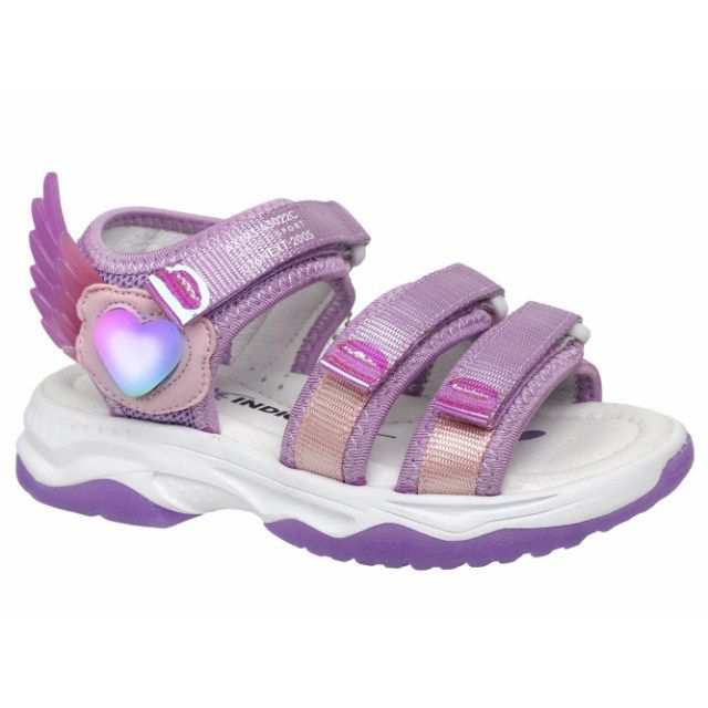 

Босоножки для девочек Indigo Kids 22-318B фиолетовые 26 RU, Фиолетовый, 22-318
