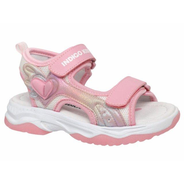 

Босоножки для девочек Indigo Kids 22-320A розовые 28 RU, Розовый, 22-320