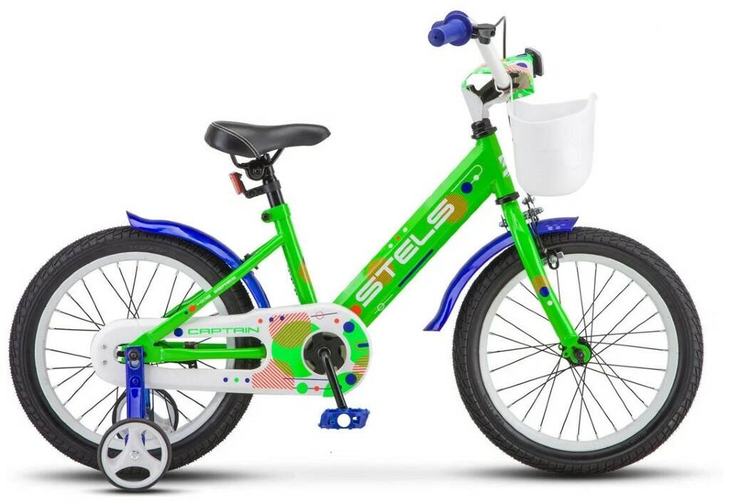 

Велосипед STELS Captain 16 V010 городской (детск.) рам.:9.5" кол.:16" мятный 10.65кг (LU08