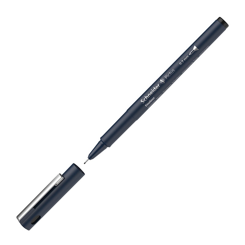 Ручка капиллярная Schneider 197601 Pictus черная 07 мм 1 шт