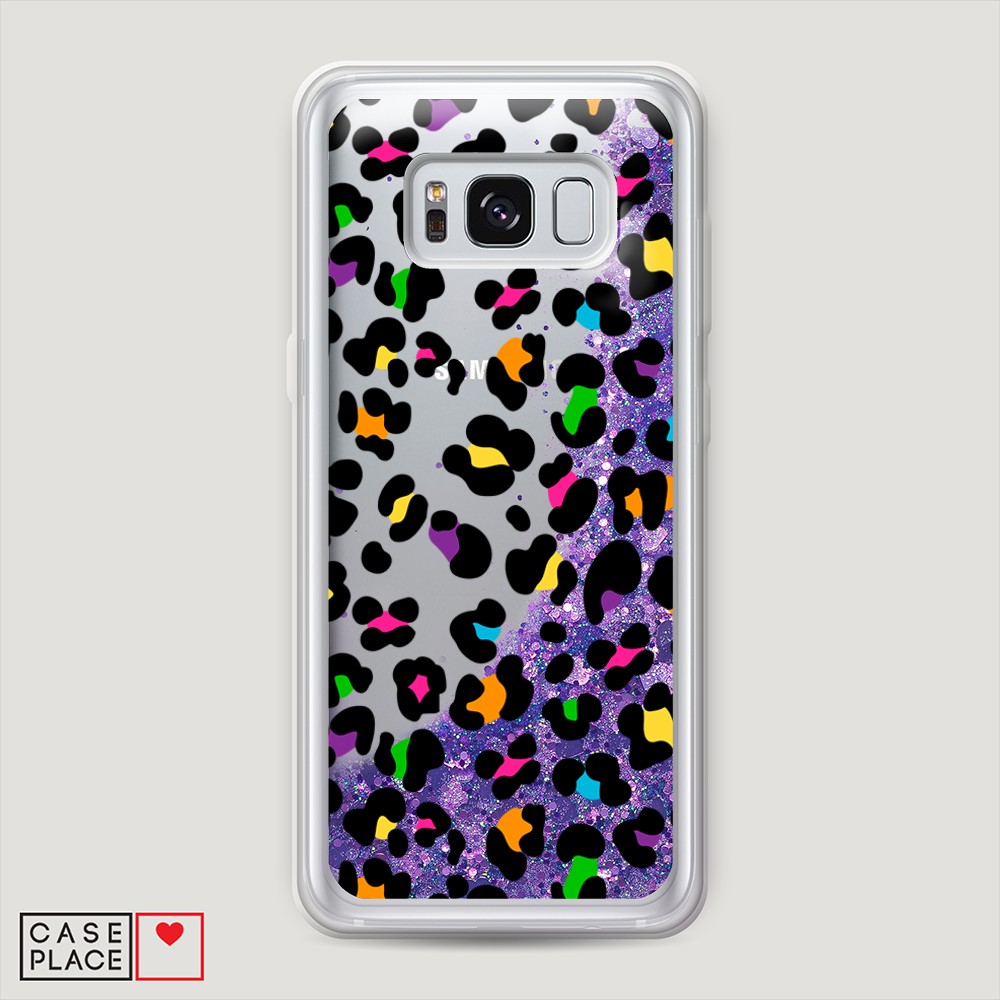 

Чехол Awog на Samsung Galaxy S8 "Яркий леопард", Разноцветный, 24792-1
