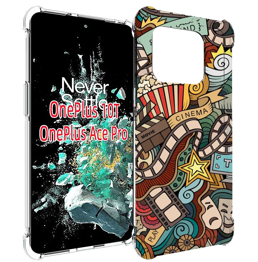 

Чехол MyPads любимое кино для OnePlus 10T, Прозрачный, Tocco