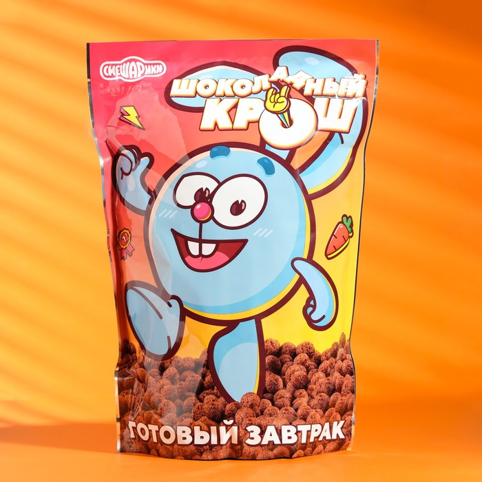 

Завтрак готовый шарики шоколадные Шоколадный Крош 400 г, 2 штуки