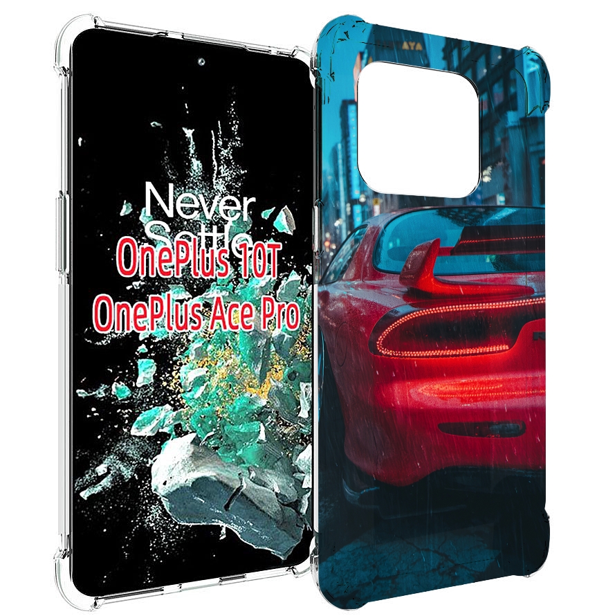 

Чехол MyPads мазда-рх7 для OnePlus 10T, Прозрачный, Tocco