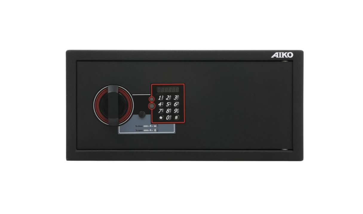 

Сейф AIKO Sh 20.EL new электронный (S11599200409), Черный