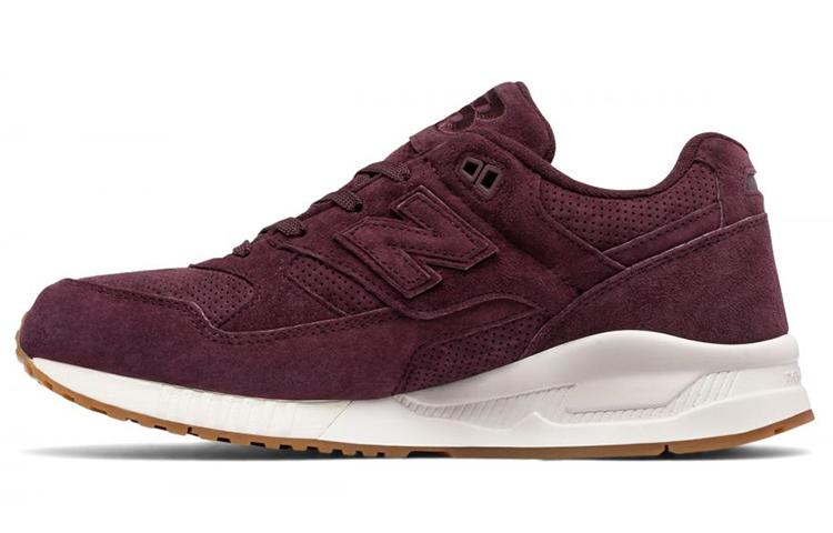 

Кроссовки унисекс New Balance NB 530 Lux Suede бордовые 41.5 EU, Бордовый, NB 530 Lux Suede