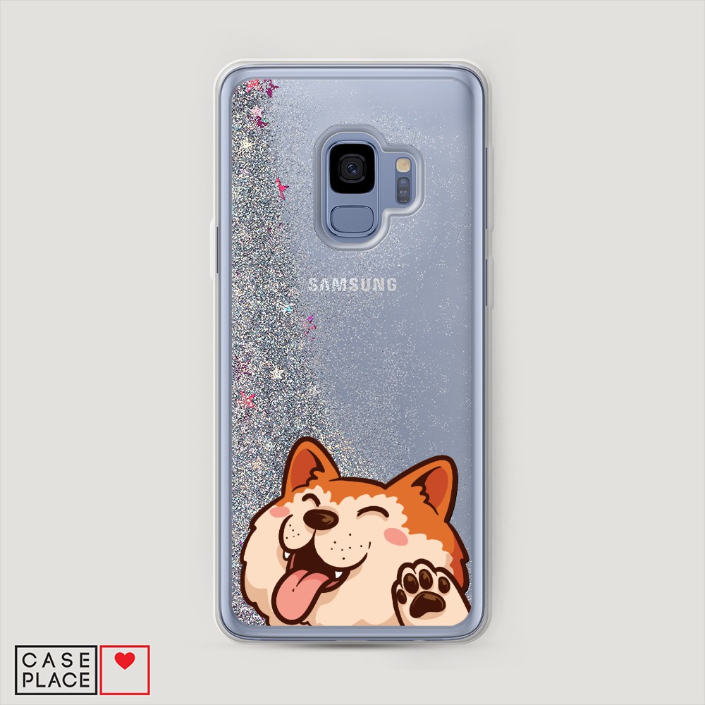 

Жидкий чехол с блестками "Звездный единорог" на Samsung Galaxy S20