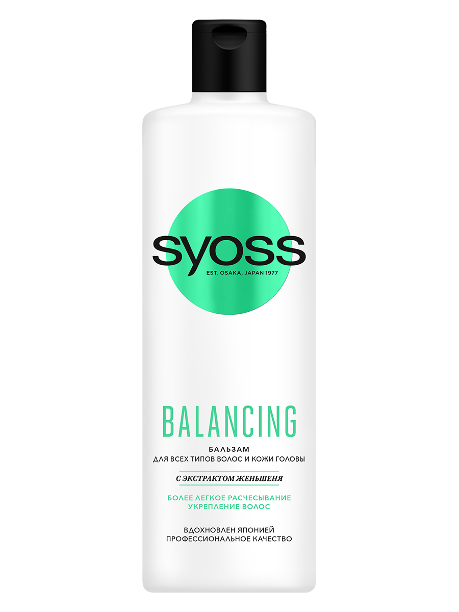 фото Бальзам syoss balancing 450 мл