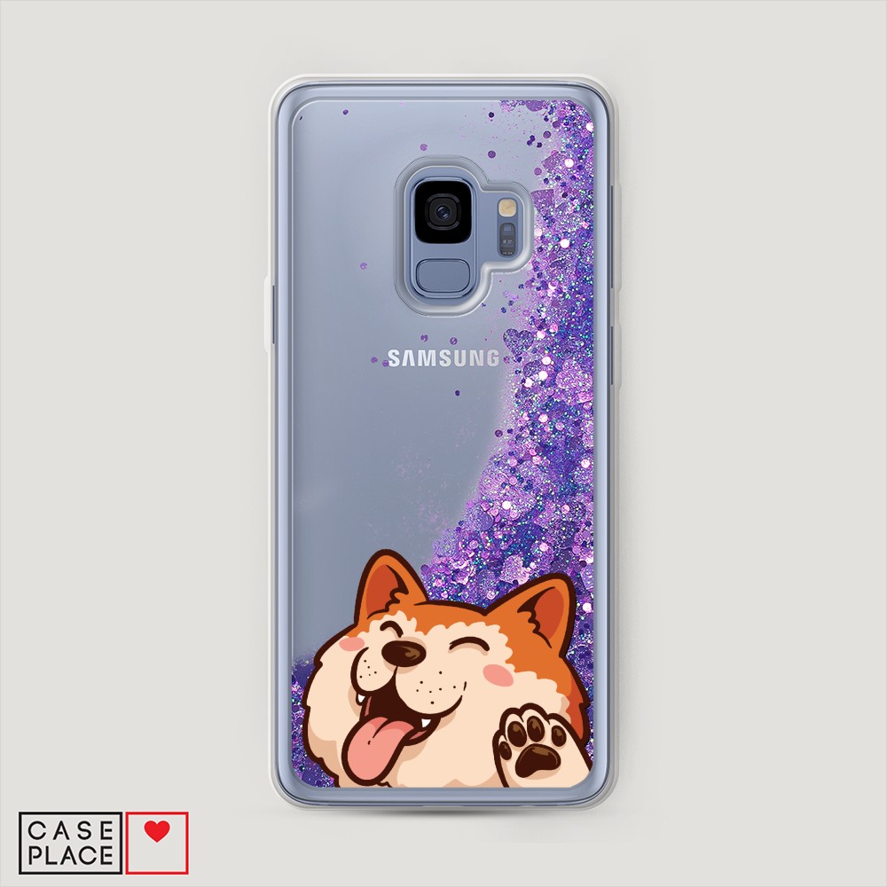 

Чехол Awog "Акита-ину машет" на Samsung Galaxy S9, 25792-1