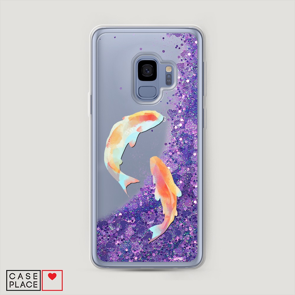 

Чехол Awog "Акварельные карпы" на Samsung Galaxy S9, 25792-1