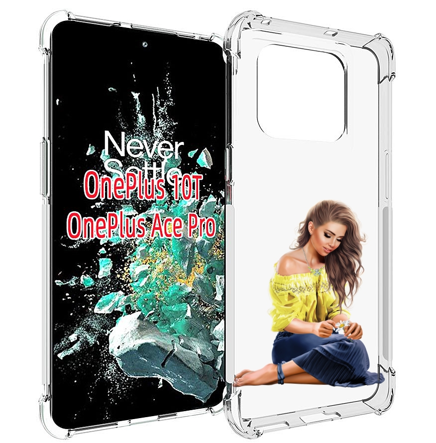 

Чехол MyPads миленькая-девочка женский для OnePlus 10T, Прозрачный, Tocco