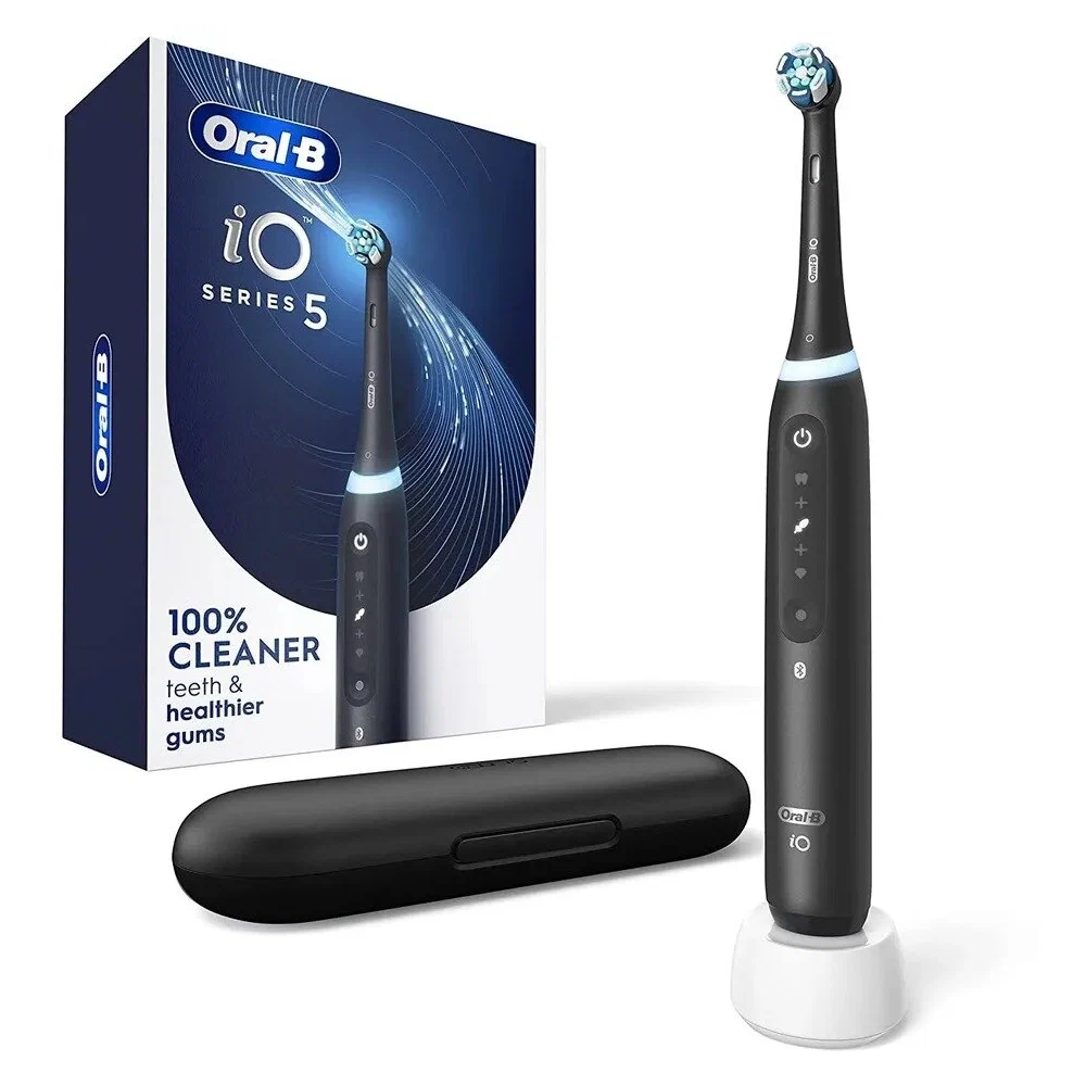 

Электрическая зубная щетка Oral-B iO черный, iO
