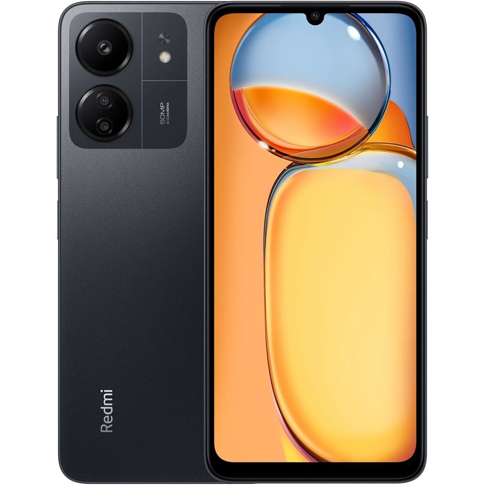 Смартфон Xiaomi Redmi 13C 8/256 ГБ чёрный