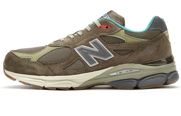 

Кроссовки унисекс New Balance bodega NB 990 V3 here to stay коричневые 42.5 EU, Коричневый, bodega x New Balance NB 990 V3 here to stay
