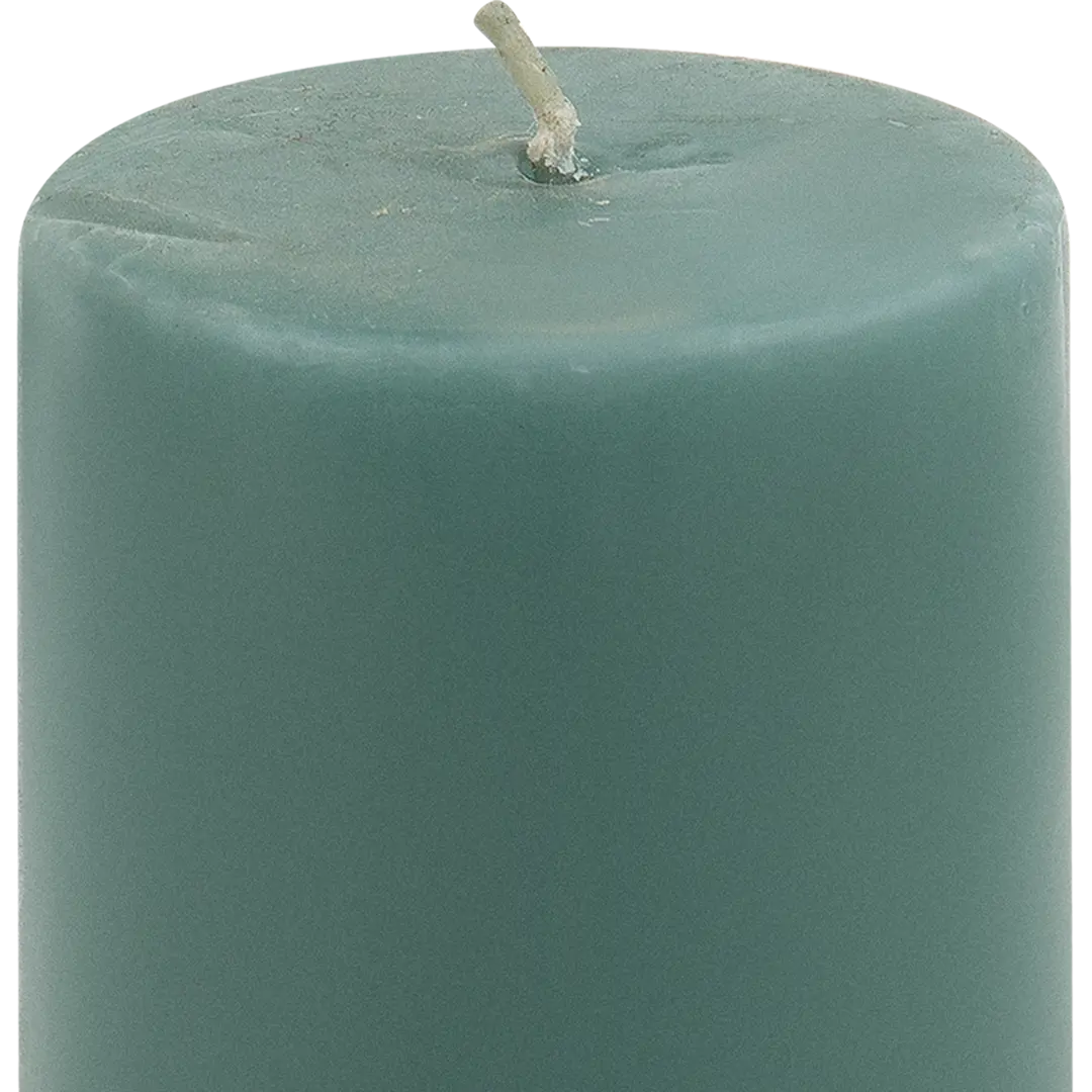 

Свеча парафиновая 50х100 мм аквамарин