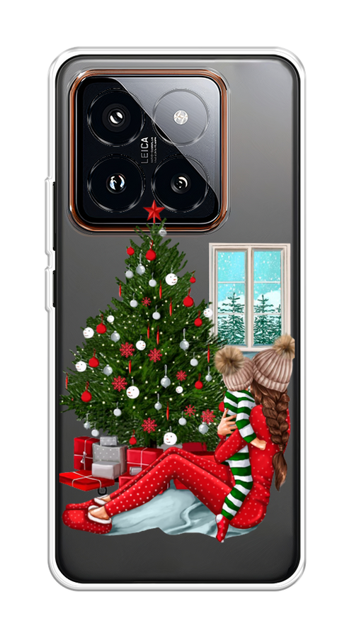 

Чехол на Xiaomi 14 Pro "Новый год с мамой", Красный;зеленый;голубой, 320450-1