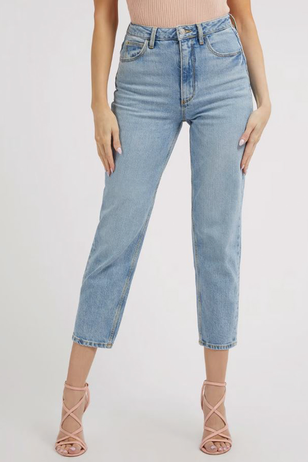 

Джинсы женские Guess W2YA21 D4NH6 синие 25, W2YA21 D4NH6