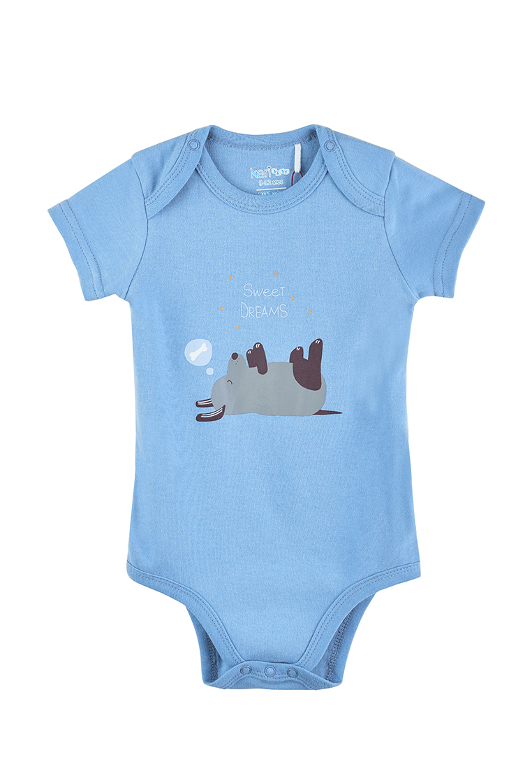 

Боди детское Kari baby AW21B045A3508 синий р.74, AW21B045A3508
