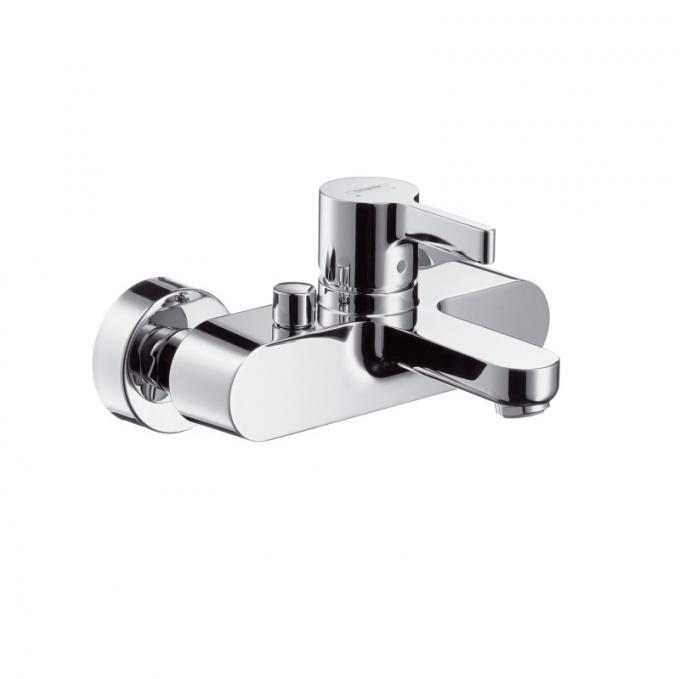 фото Hansgrohe 31460000 metris s смеситель для ванны, однорычажный, вм, 1/2