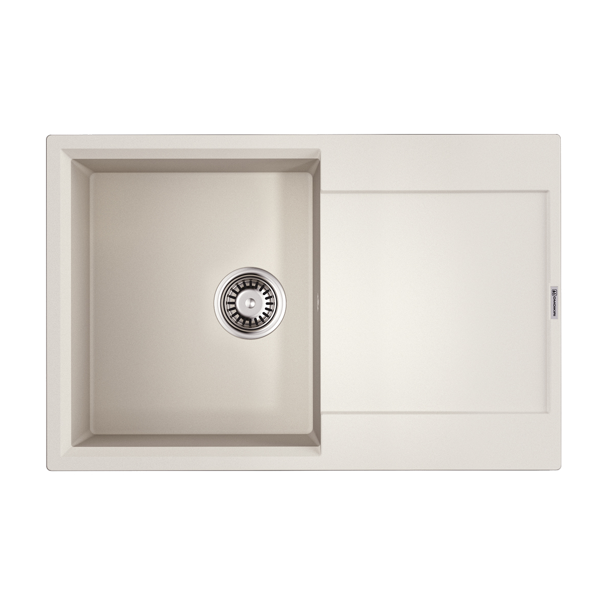 

Мойка для кухни Omoikiri Daisen 78T-WH белый 4993522, Daisen с крылом