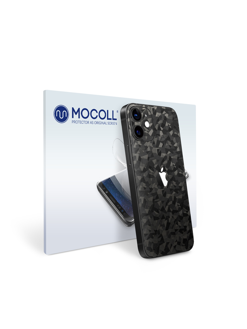 

Пленка защитная MOCOLL для задней панели (Half Cover) Apple iPhone 12 Тень мозаика