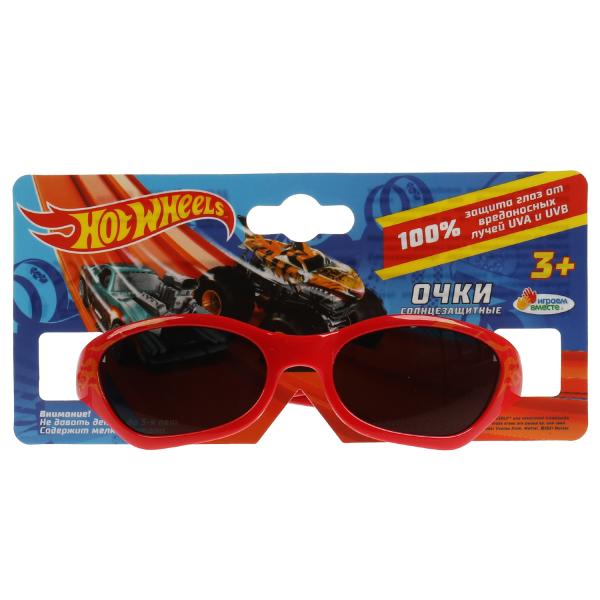 Детские солнцезащитные очки hot wheels красные ИГРАЕМ ВМЕСТЕ в кор.25x20шт