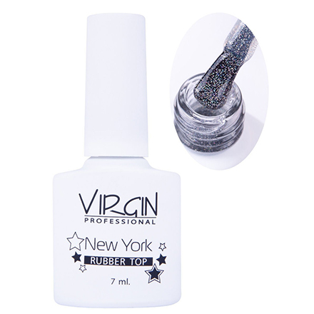 

The Virgin Beauty, Топ для гель-лака New York, Golographic Galactic, 7 мл