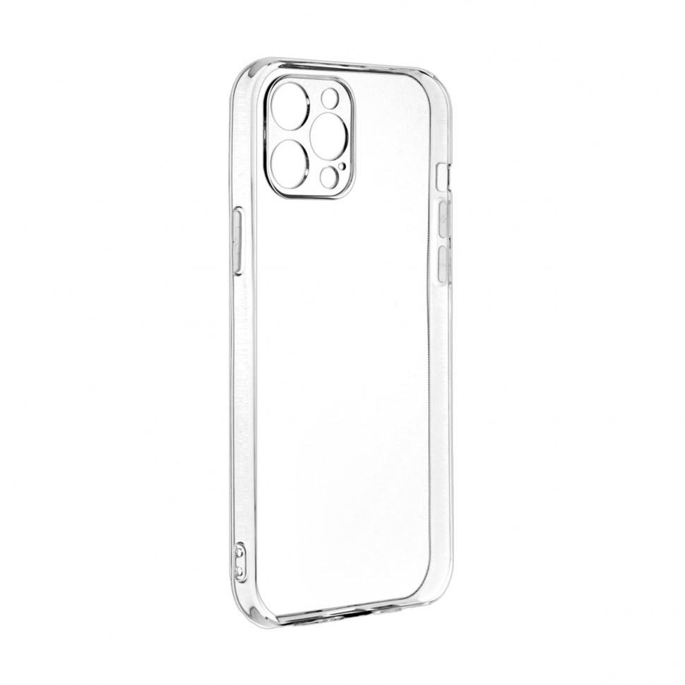 

Чехол для iPhone 12 Pro Max PromiseMobile силиконовый с защитой камеры, Прозрачный