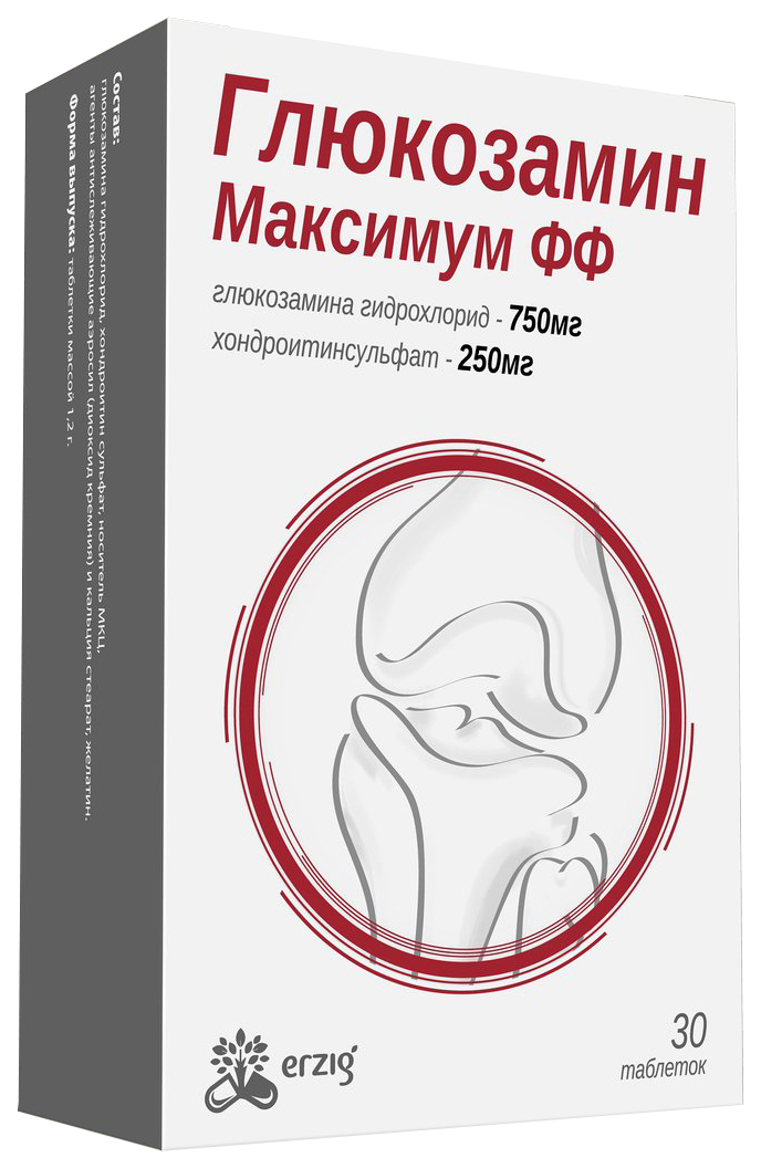 Купить Глюкозамин Максимум ФФ таблетки 30 шт., Фармацевтическая фабрика (Пенза)