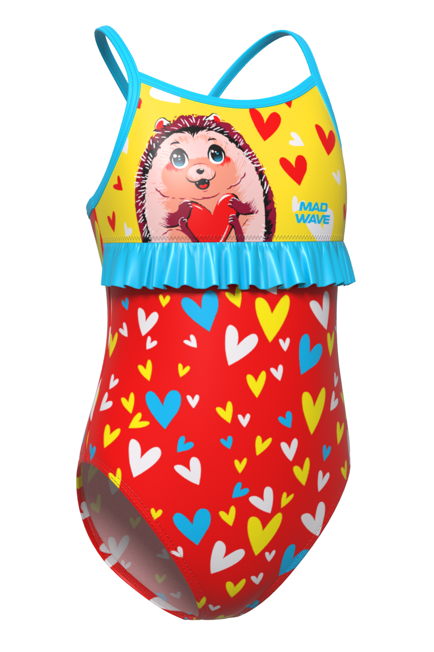 

Детские спортивные купальники Lily O7, Красный, M019105
