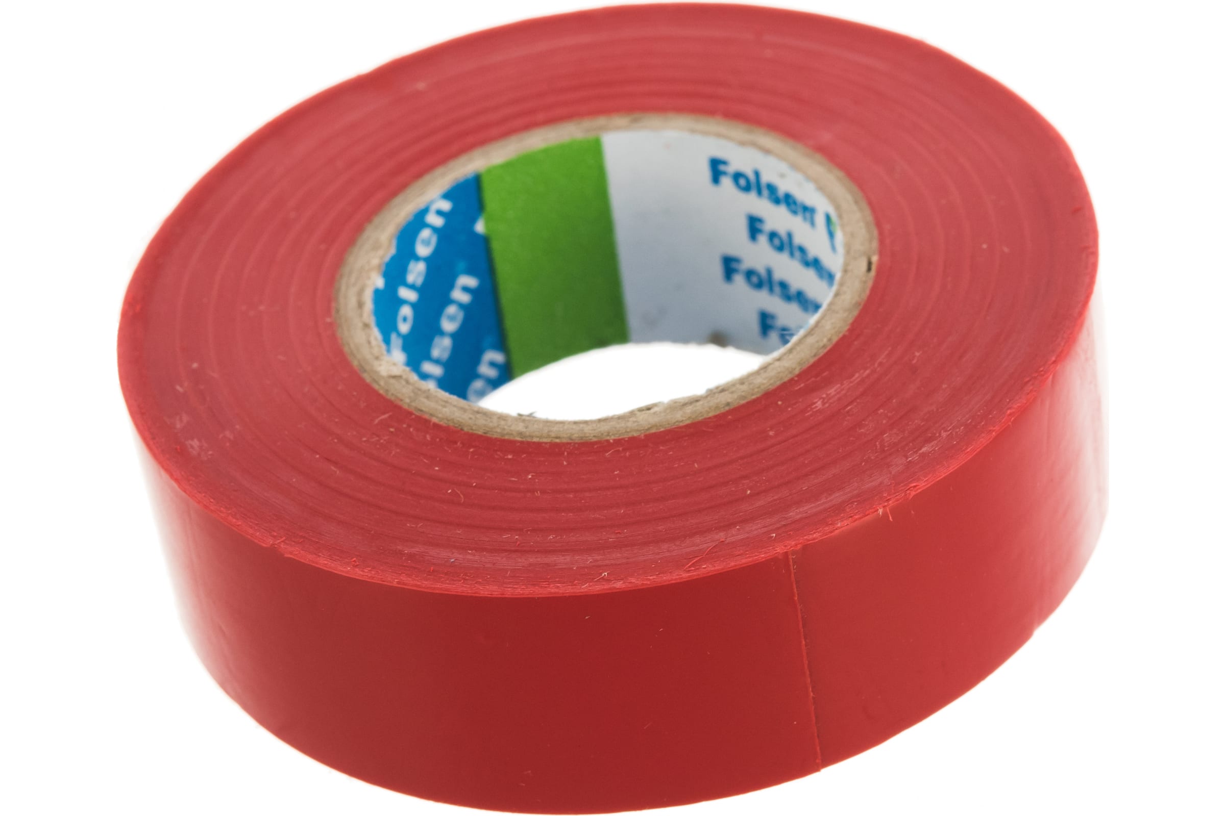 Folsen Изоляционная лента 19мм x 20м, красная 012500