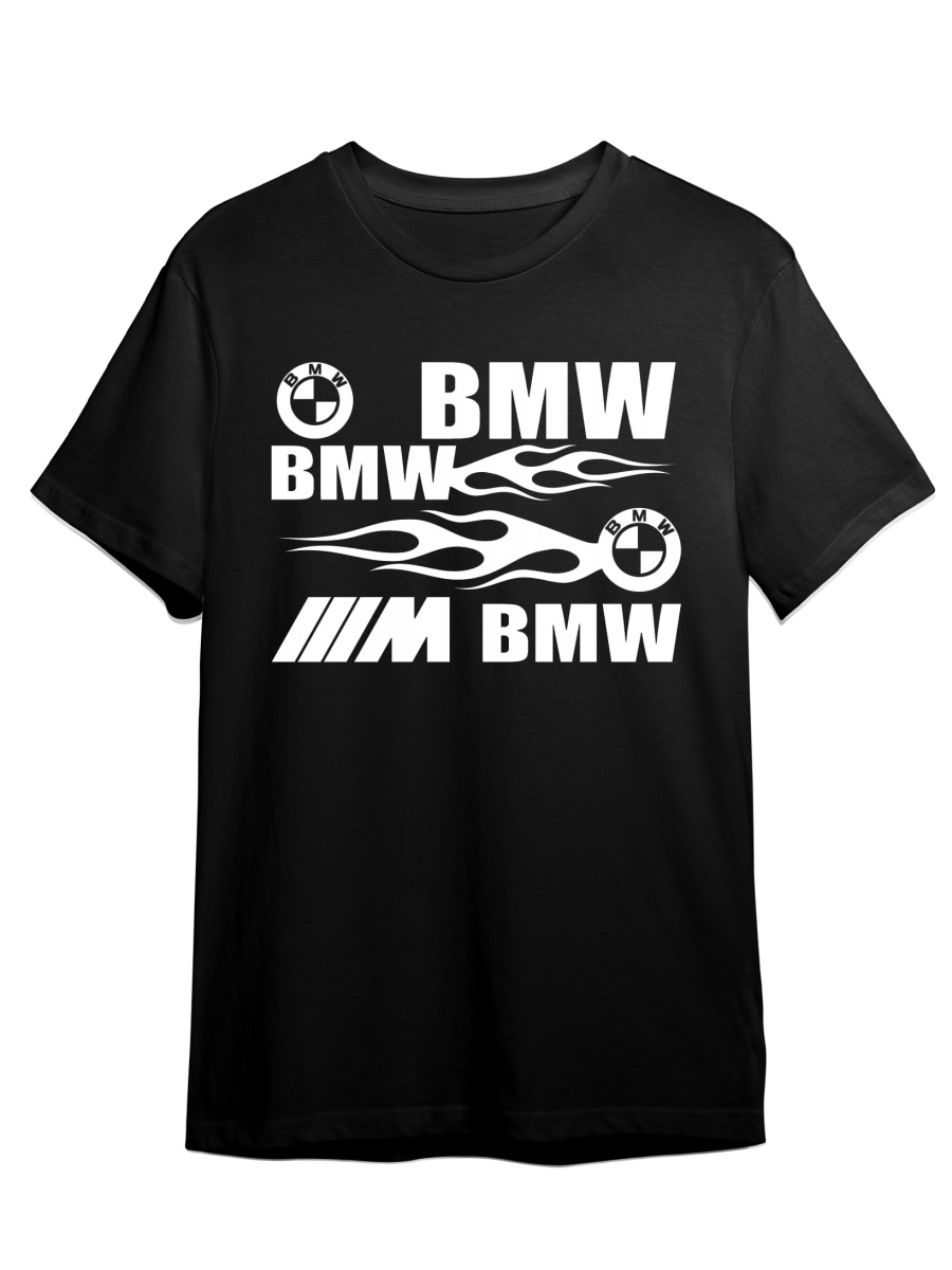 фото Футболка унисекс сувенирshop bmw/бмв/автомобиль 24 черная 2xl (52-54)