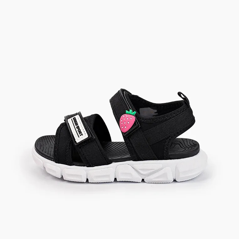 

Босоножки для девочек Indigo Kids 22-270D черные 30 RU, Черный, 22-270