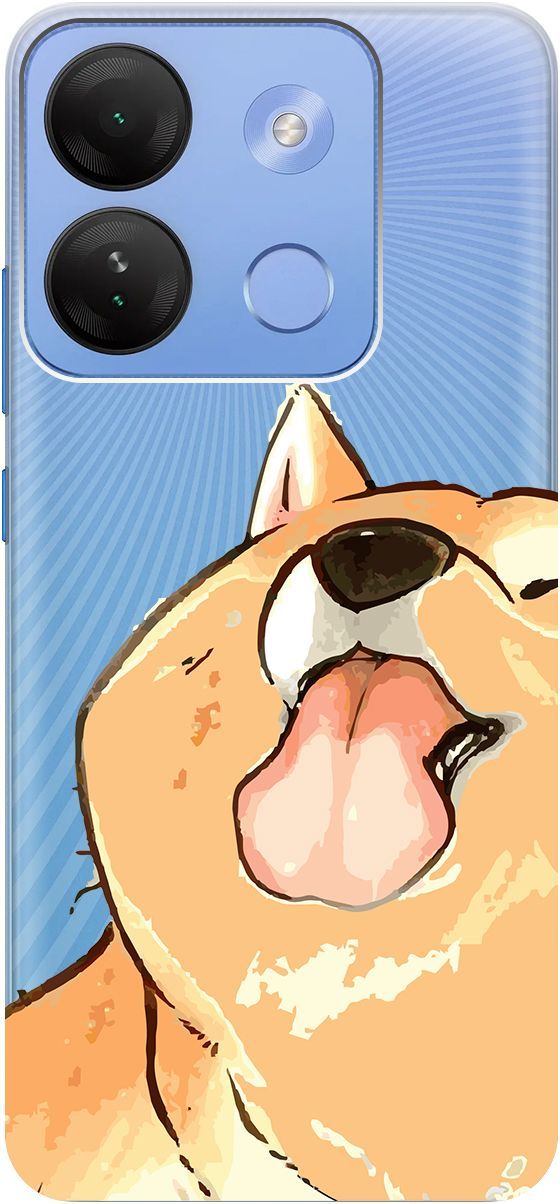 

Чехол на Infinix Smart 7 HD "Shiba" прозрачный, Прозрачный;бежевый, 159433