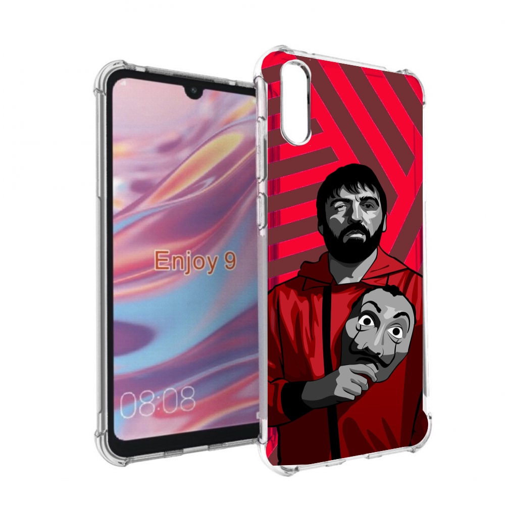 

Чехол бампер MyPads Богата-Бумажный-дом для Huawei Enjoy 9, Прозрачный, Tocco