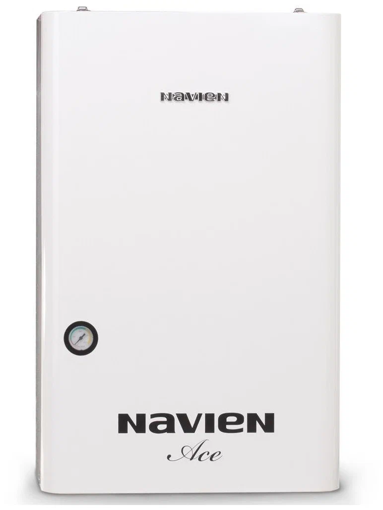 

Настенный газовый котел Navien ATMO 16AN атмосферны, открытая камера сгорания, Белый