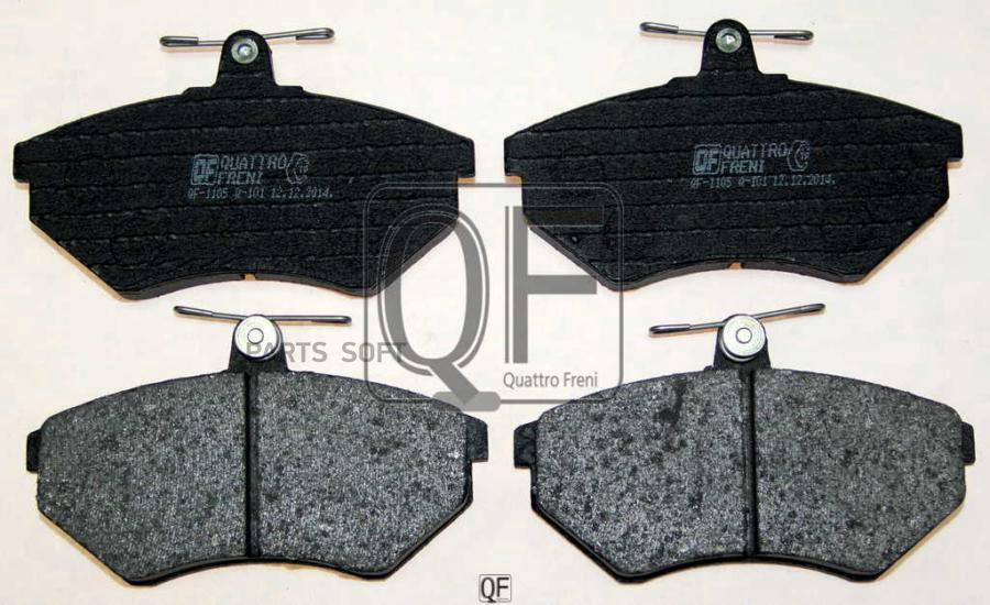 

Колодки тормозные дисковые передние QUATTRO FRENI QF60500162