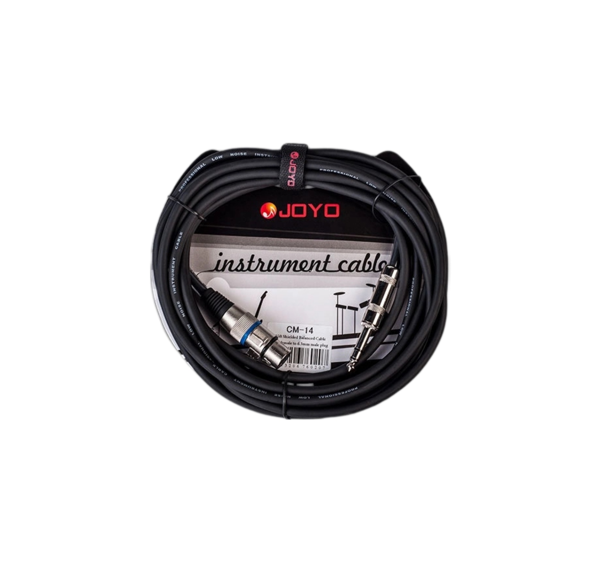 

Joyo Cm-14 инструментальный кабель, 4,5 м, Ts стерео 6,3 мм Xlr(мама)