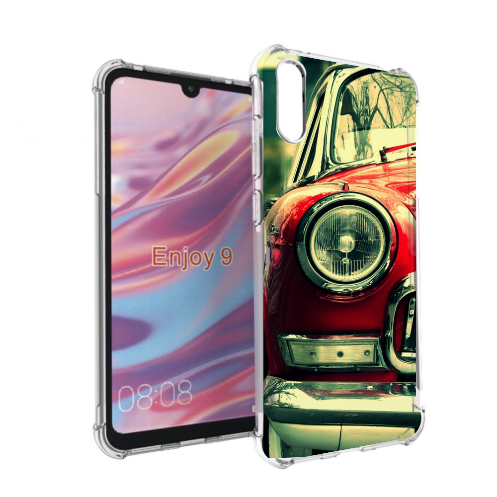 

Чехол бампер MyPads Винтажная-машина мужской для Huawei Enjoy 9, Прозрачный, Tocco