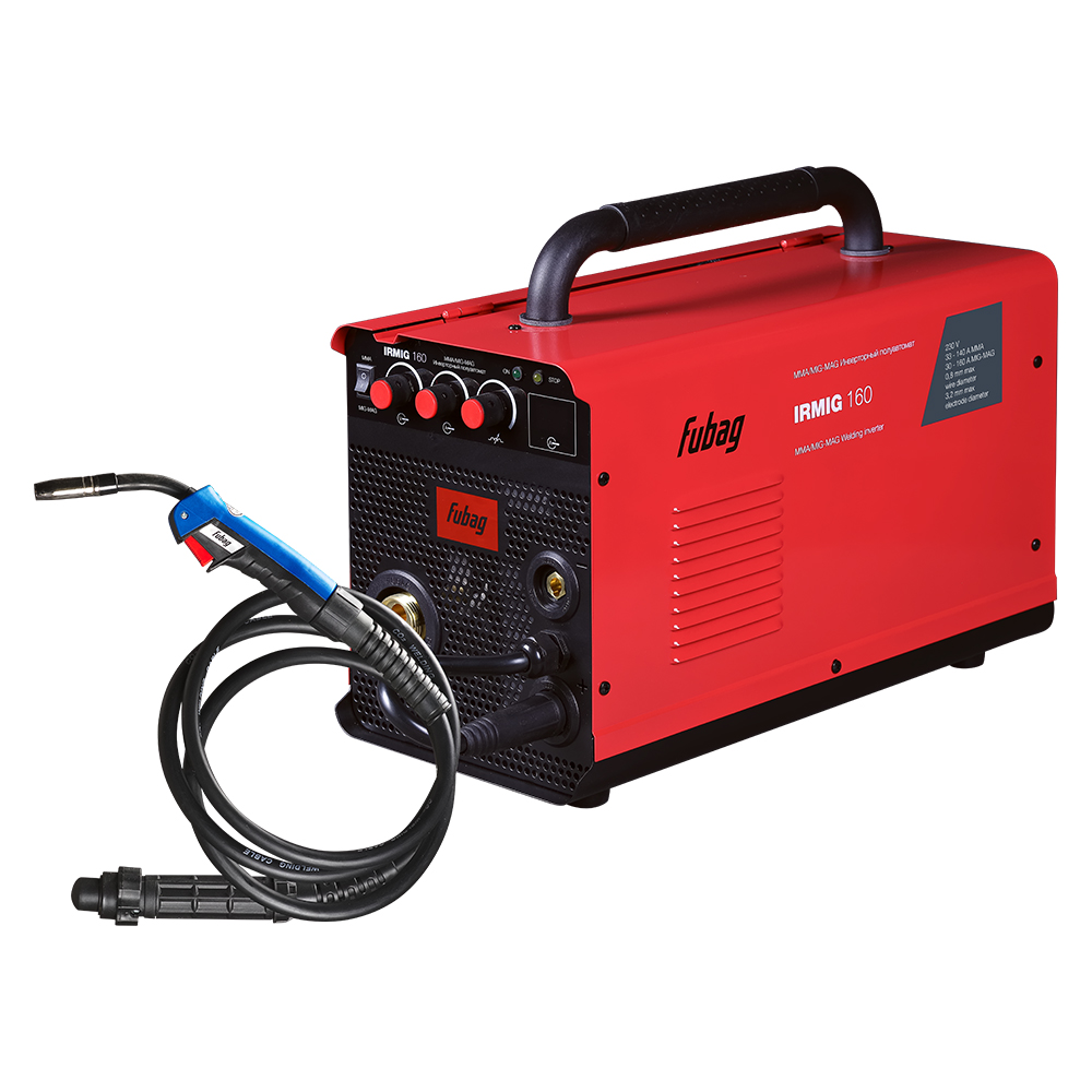 

Сварочный полуавтомат FUBAG IRMIG 160 с горелкой FB 150 3 м в комплекте, 41389, 41389