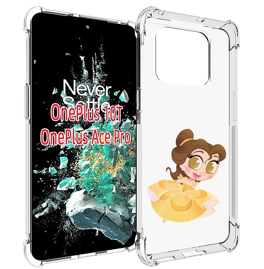 

Чехол MyPads мини-принцесса женский для OnePlus 10T, Прозрачный, Tocco