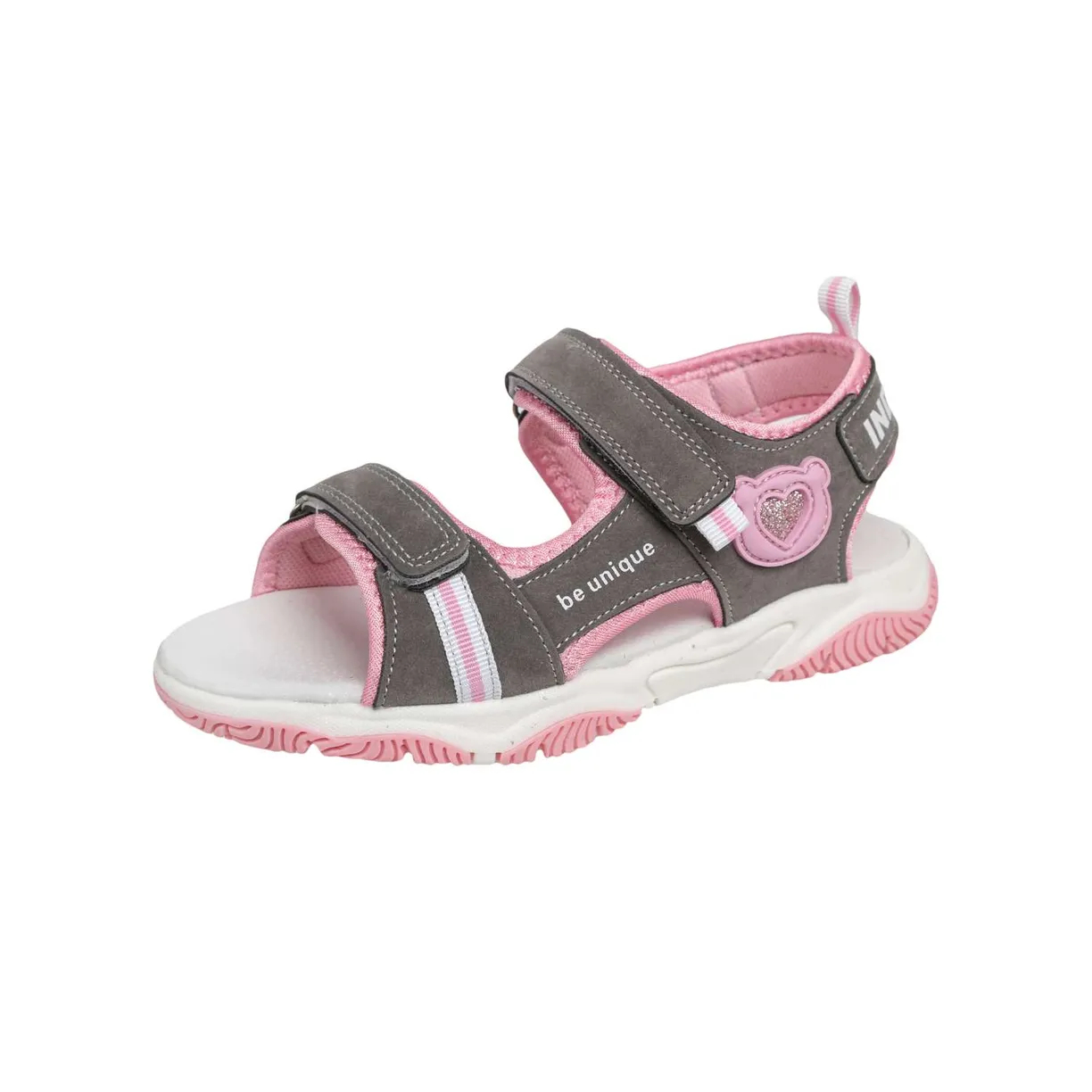 

Босоножки для девочек Indigo Kids 22-597B2 серые 35 RU, Серый, 22-597