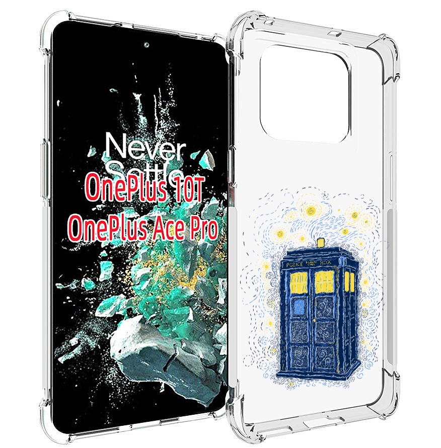 

Чехол MyPads будка рисунок для OnePlus 10T, Прозрачный, Tocco