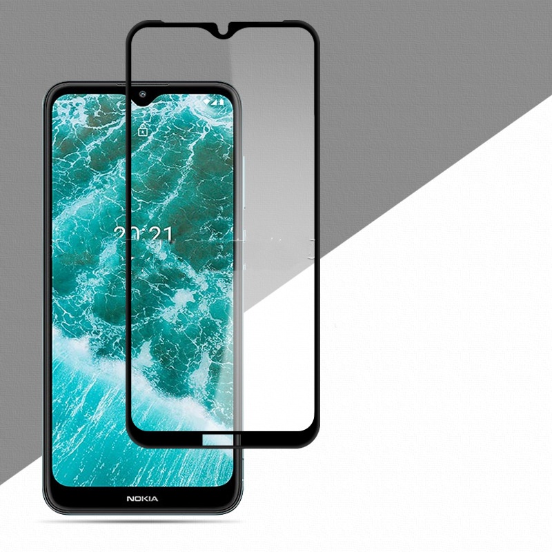 фото Защитное стекло mypads 3d/5d с олеофобным покрытием для nokia c30 черное
