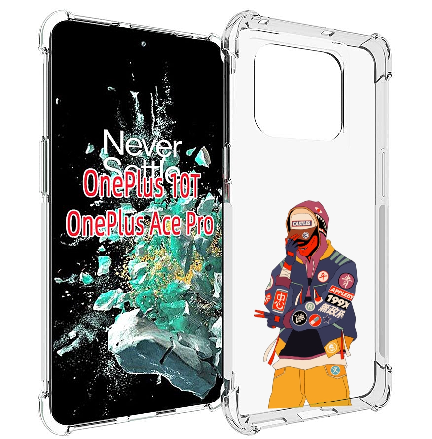 

Чехол MyPads модник для OnePlus 10T, Прозрачный, Tocco