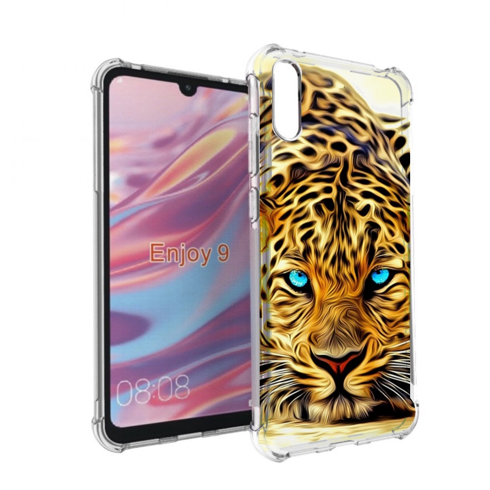 

Чехол бампер MyPads Голубоглазый-гепард для Huawei Enjoy 9, Прозрачный, Tocco