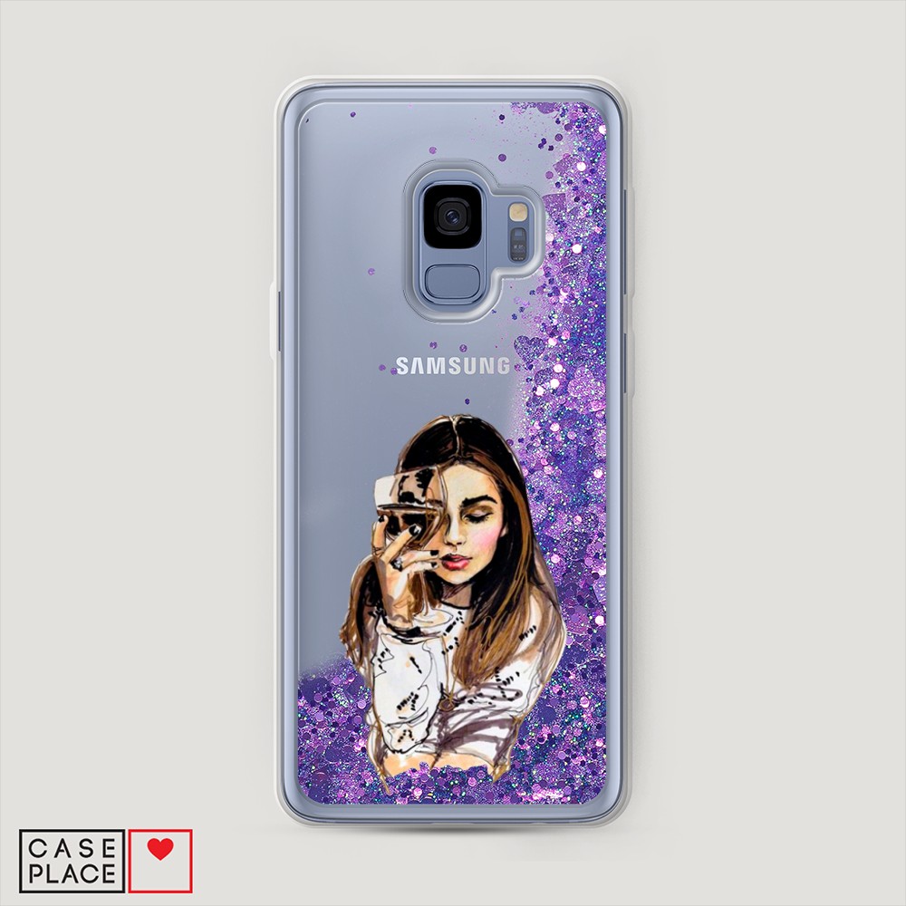 

Чехол Awog "Девушка с бокалом" на Samsung Galaxy S9, 25792-1